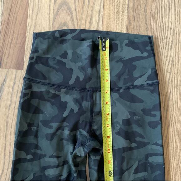 Lululemon Align Crop 21” Incognito Camo Multi Green - Picture 4 of 11